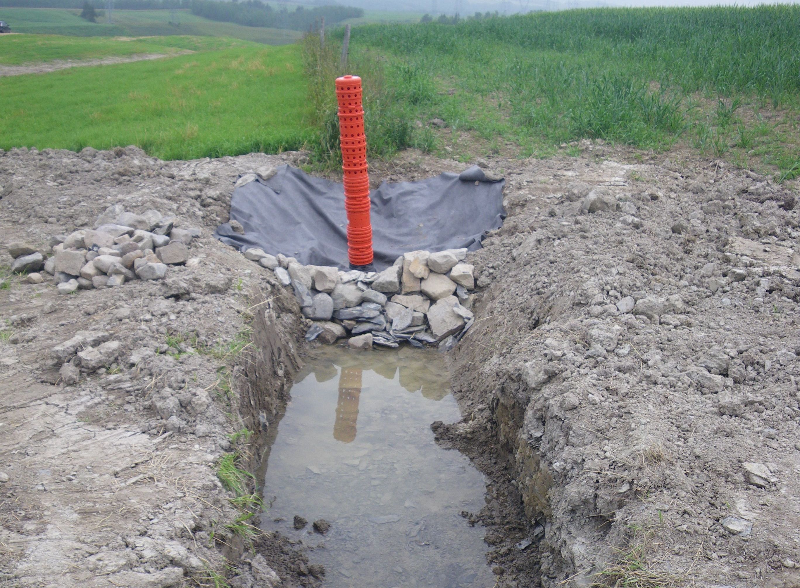 OBVNEBSL : Installation d'un avaloir